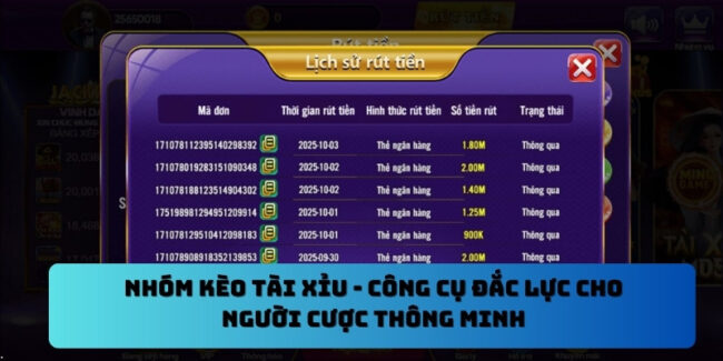 Nhóm kèo tài xỉu