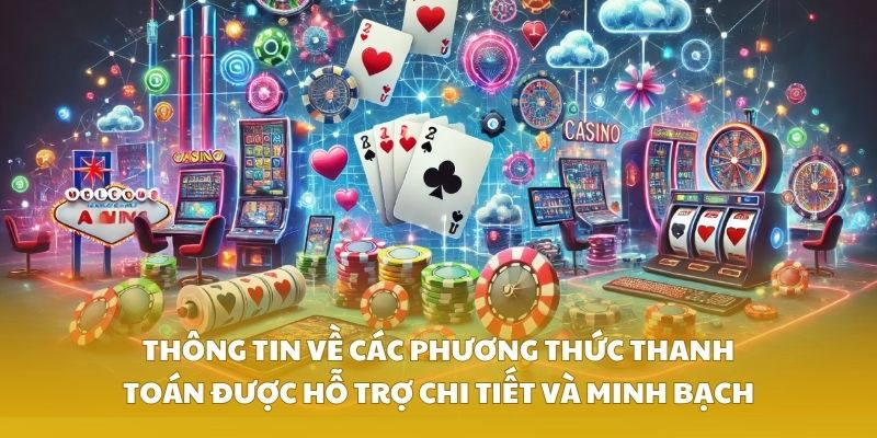 Thông tin về các phương thức thanh toán được hỗ trợ chi tiết và minh bạch